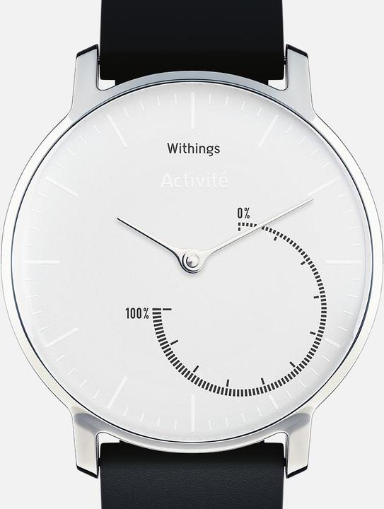 Actual product image Withings Activité Steel (Hybrid watch, Analogue wristwatch, 36 mm)