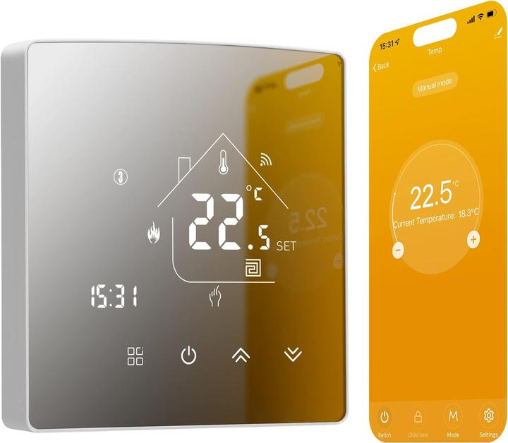 Produktbild Beok controls Elektroheizung Thermostat, 1Stk WIFI