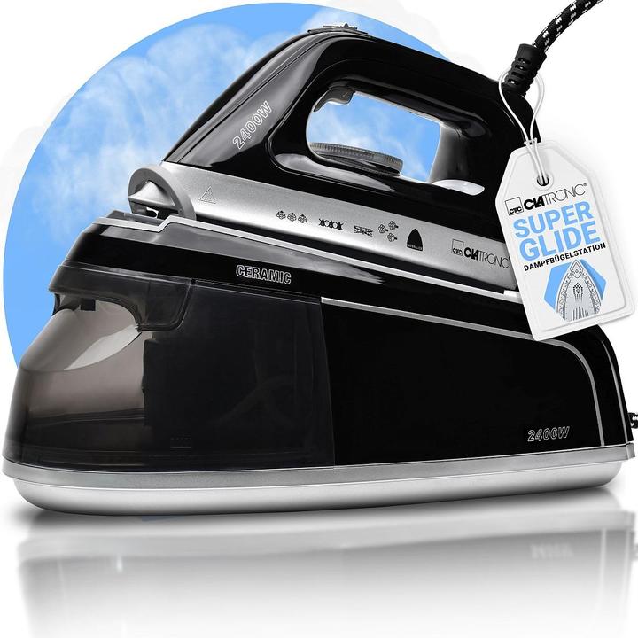 Actual product image Clatronic DBS 3749 Steam ironing station 2400 W (2400 W, 90 g/min)
