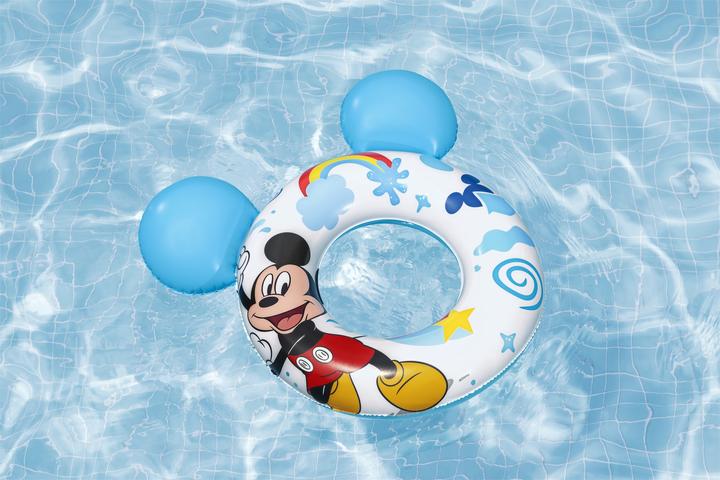 Actual product image Bestway Disney Junior® swimming ring Mickey Mouse 74 x 76 cm
