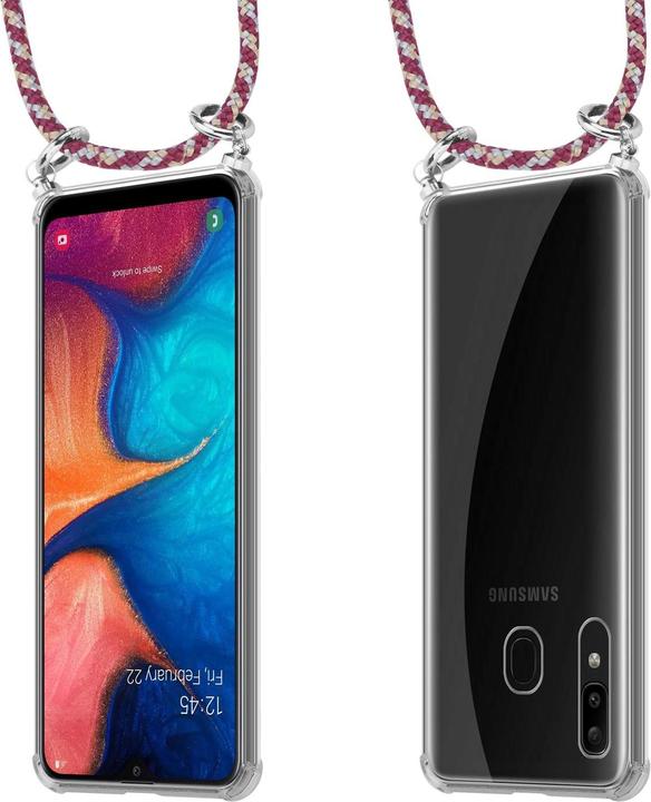 Produktbild Cadorabo TPU Handy Kette SILBER Cover