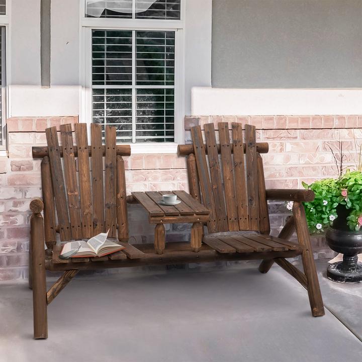 Actual product image Jamb Garden bench Rustic