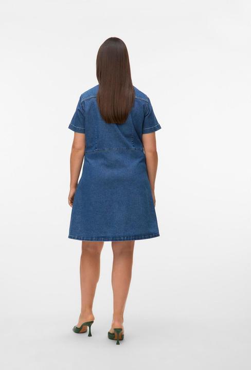 Actual product image Vero Moda VMCAMANDA Kurzes Kleid Jeanskleid (48)