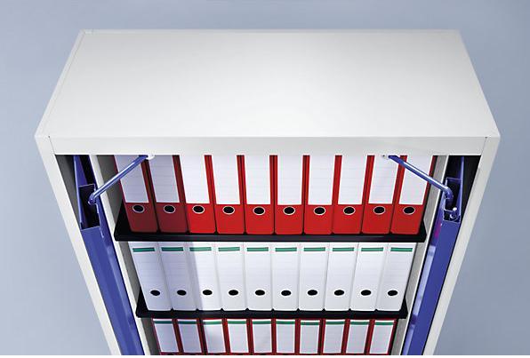 Produktbild Mauser Stahlschrank mit Einschwenktüren (95 x 42 x 195 cm)