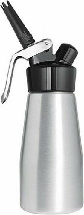Produktbild ISI Desert Whip Flasche edelstahl Gebürstet-Kopf SCHWARZ 0,5 Liter (0.50 l)