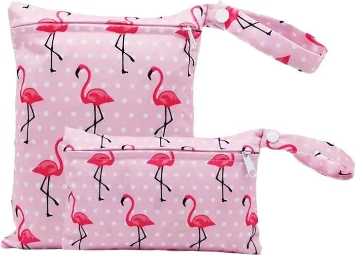 ASMI 2 pieces wetbag nappy bag set 24x19cm + 22x14cm