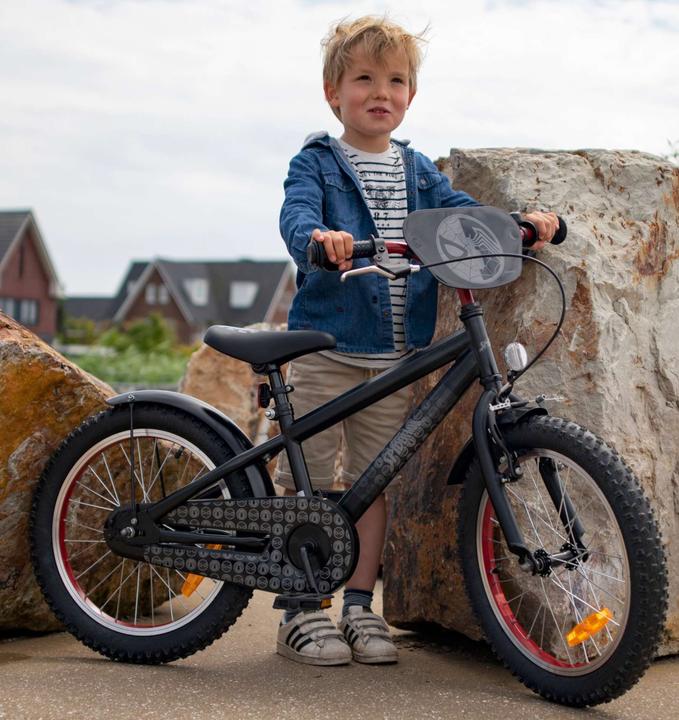 Produktbild Spiderman - Kinderfiets - Jongens - 20 inch - Mat Zwart (20")