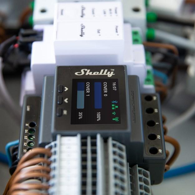 Actual product image Shelly Pro Dual Cover PM (Dimming actuator)