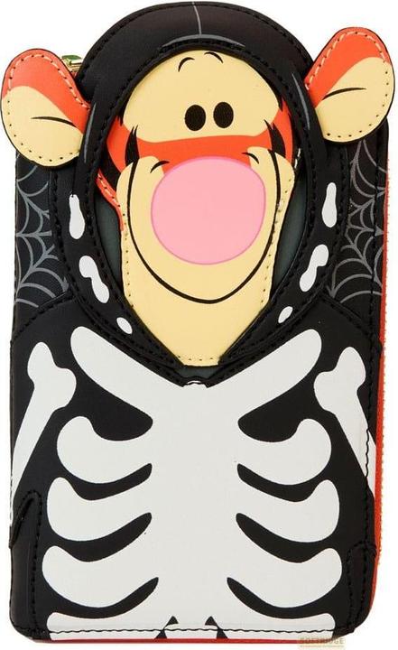 Actual product image Loungefly Disney by wallet Winnie the Pooh Skeleton Tigger