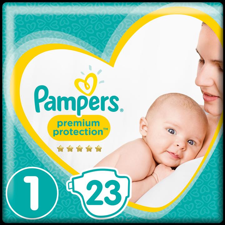 Pampers Protection premium (Taille 1, Pack, 23 pièce(s))