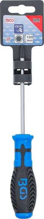 Actual product image BGS Screwdriver | internal Hexagon 4 mm | Blade Length 100 mm (Allen screw)