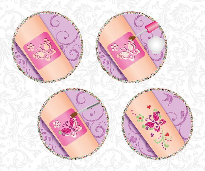 Produktbild Lena Glitter Tattoo