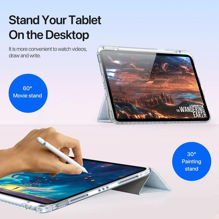 Image du produit Dux Ducis Unid Case (iPad Pro 12.9 2020 (4. Gen), iPad Pro 12.9 2022 (6e génération), iPad Pro 12.9 2021 (5ème génération), iPad Air 13 2024 (M2), iPad Pro 12.9 2018 (3. Gen))