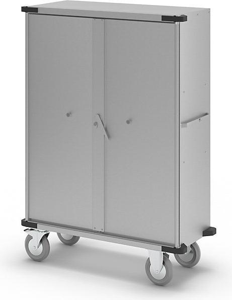 Immagine prodotto kaiserkraft Armadietto mobile, 3 ripiani, 837 l, lungh. x largh. x alt. 1236 x 600 x 1735 (225 kg)