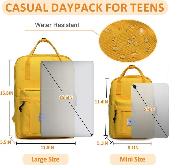 Produktbild Only-Bags.Store Schulrucksack für Teenager, leichter und wasserdichter Schulrucksack, multifunktionaler (8.90 l)