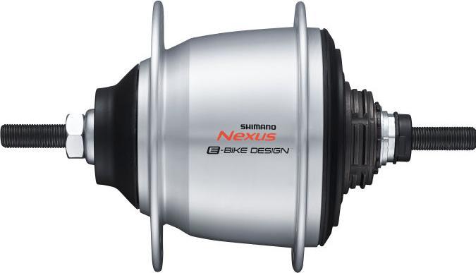 Produktbild Shimano Getriebenabe NEXUS SG-C7050 5-Gä Di2 36-Loch Rollenbremsen 135 mm silber (Rollenbremse)