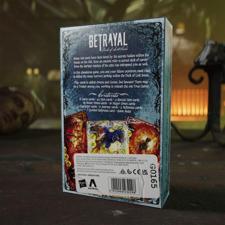 Actual product image Hasbro Betrayal Deck Of Lost Souls