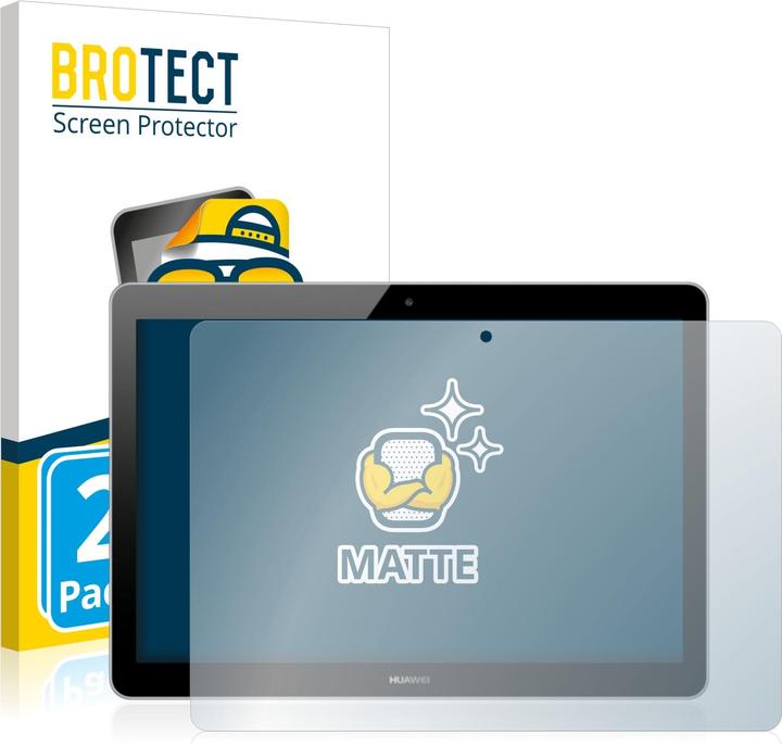 Actual product image BROTECT Anti-glare screen protector matt (2 Piece, MediaPad T3 10)