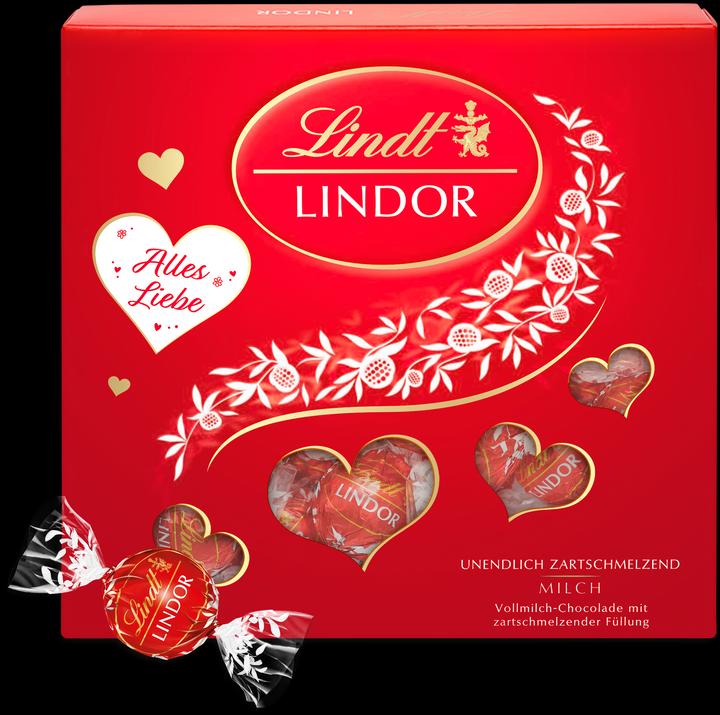 Image du produit Lindt Lindor Lait Coffret Cadeau Tout Amour (187 g)