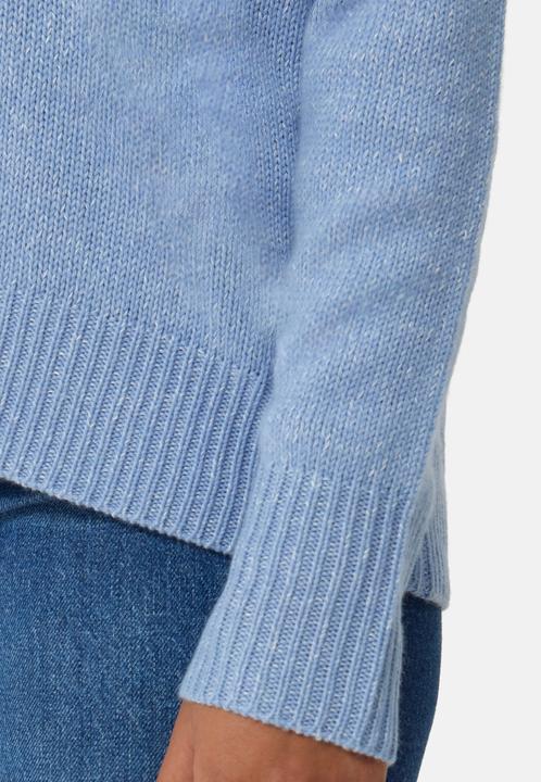 Actual product image Cash-Mere Seide Kaschmir Oversize Style V-Ausschnitt Pullover (S)