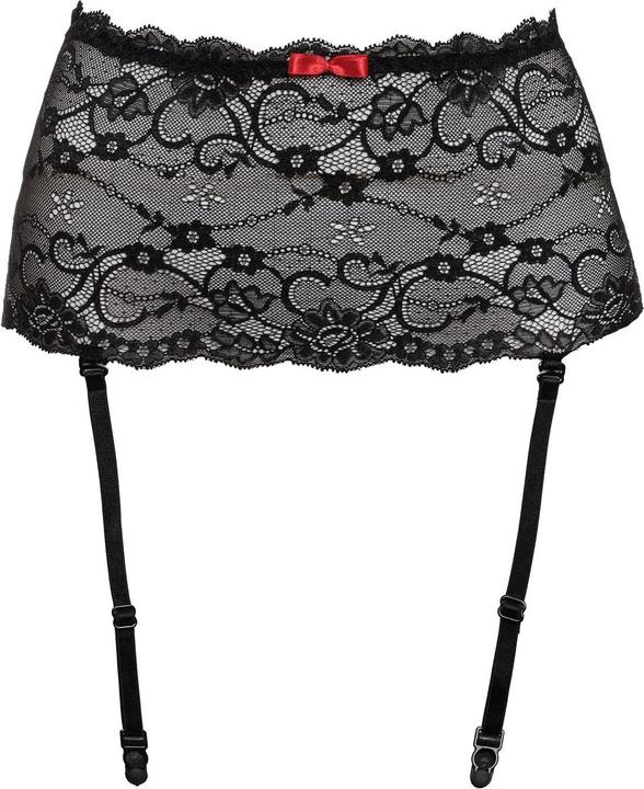 Produktbild Christine Le Duc Breiter Spitzenstrumpfhalter Marzia Schwarz (3XL)