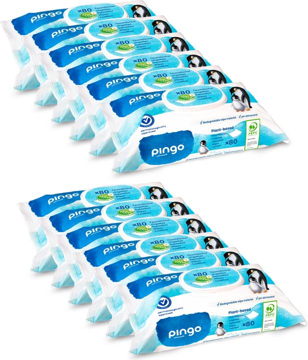 Image du produit Pingo Lingettes humides (960 pièce(s))