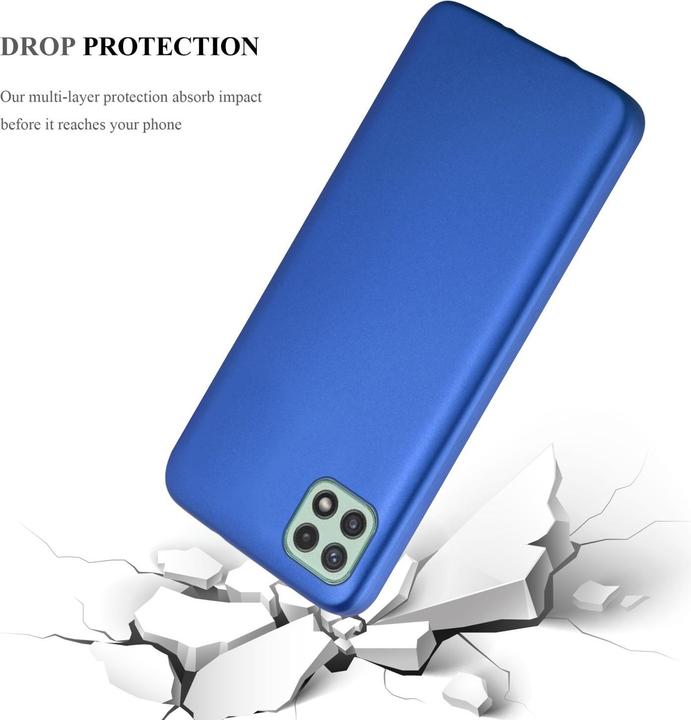 Image du produit Cadorabo Coque TPU Matt Metallic (Samsung Galaxy A22 5G)