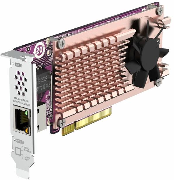 Produktbild QNAP QM2-2P10G1TB