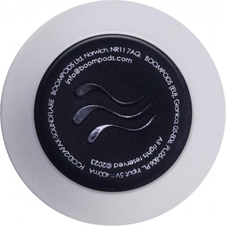 Immagine prodotto Boompods Altoparlante rotondo Tide Soundflare Bianco (5 h, Batteria ricaricabile)