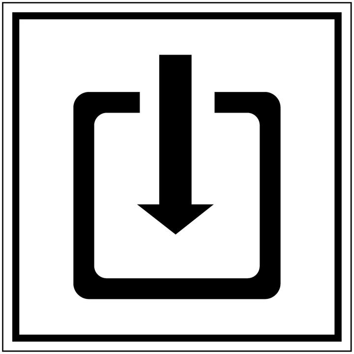 Actual product image Brady PIC 456-200X200-B7541, Signposts - Input