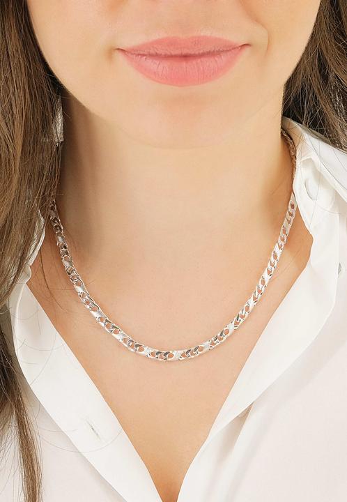 Immagine prodotto Muau Catena di 8 (Argento, 55 cm)