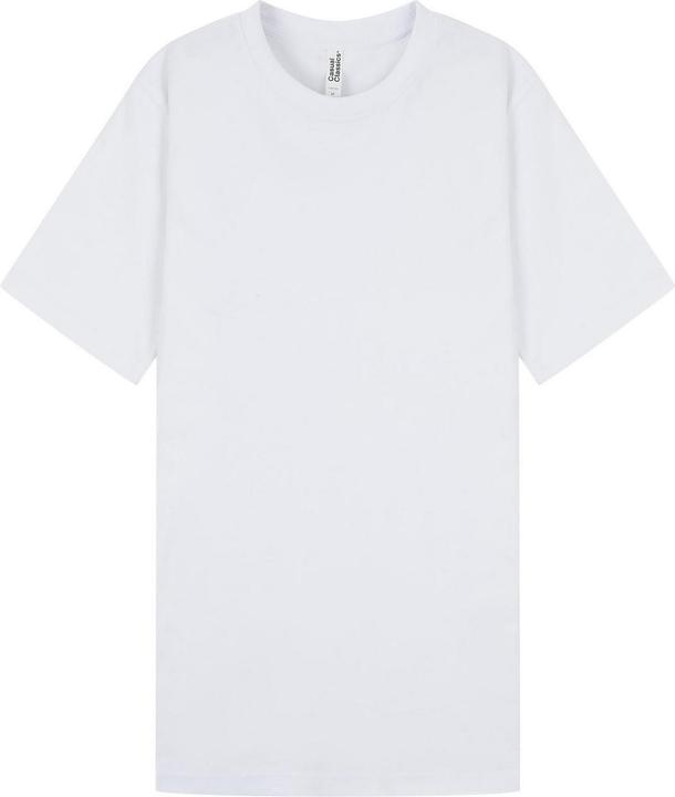 Actual product image Casual Classics Unisex Adult Combed Ringspun Cotton Slim T-Shirt (XS)