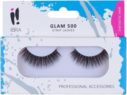 Actual product image Ibra Pair of false eyelashes on the Glam 500ack strap (Artificial eyelashes)