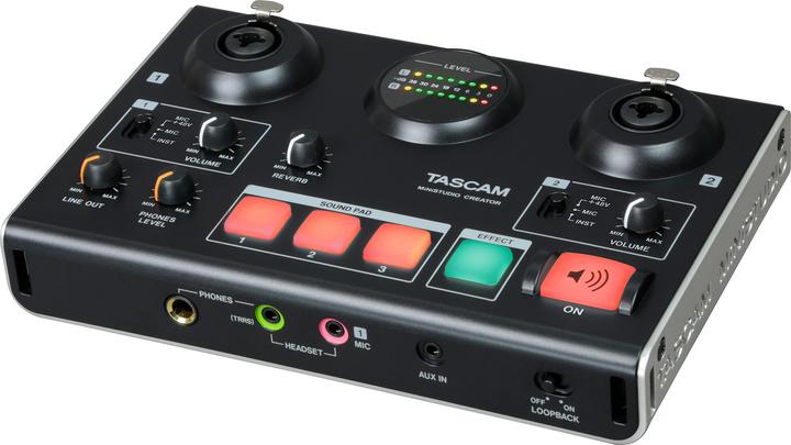 Tascam Ministudio Creator US-42B recording mixer (USB)