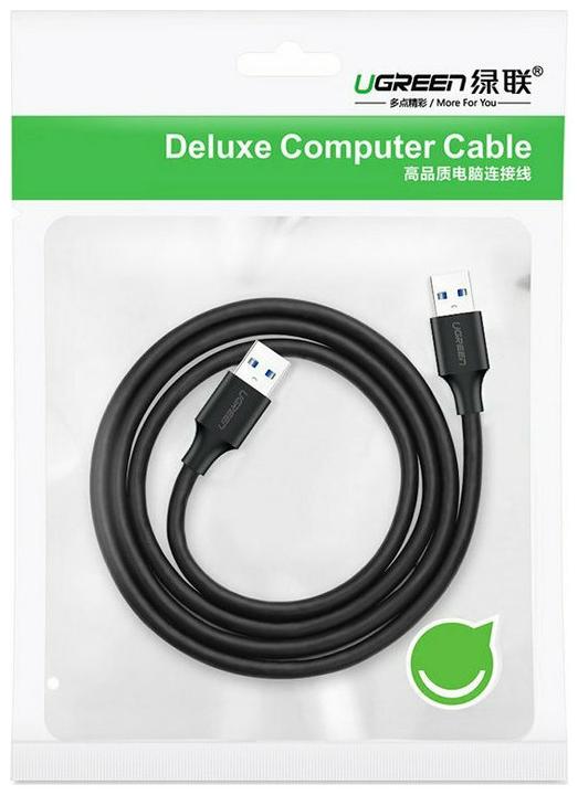 Actual product image Ugreen USB-A 3.0 to USB-A 3.0 Cable (1 m, USB 3.0)