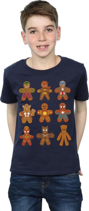 Avengers Christmas Gingerbread TShirt Jungen