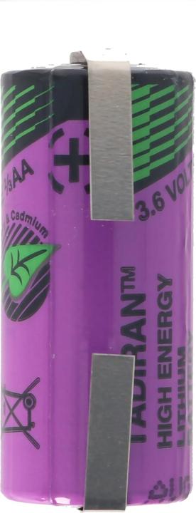 Image du produit Tadiran Pile SL-561, 2/3 AA avec languette à souder en forme de U (1 pcs, AA, 1100 mAh)