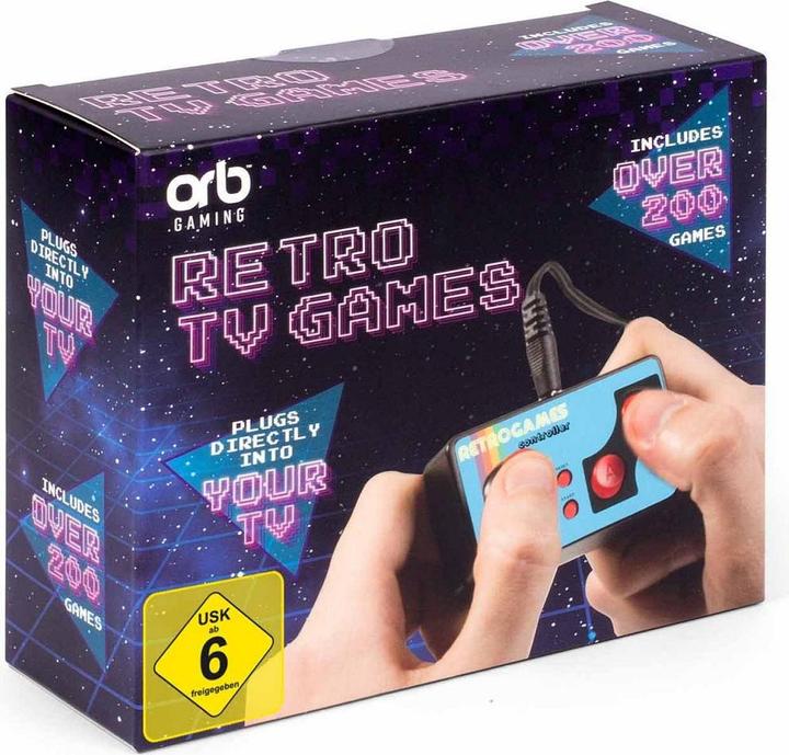 Actual product image ORB Mini TV Games