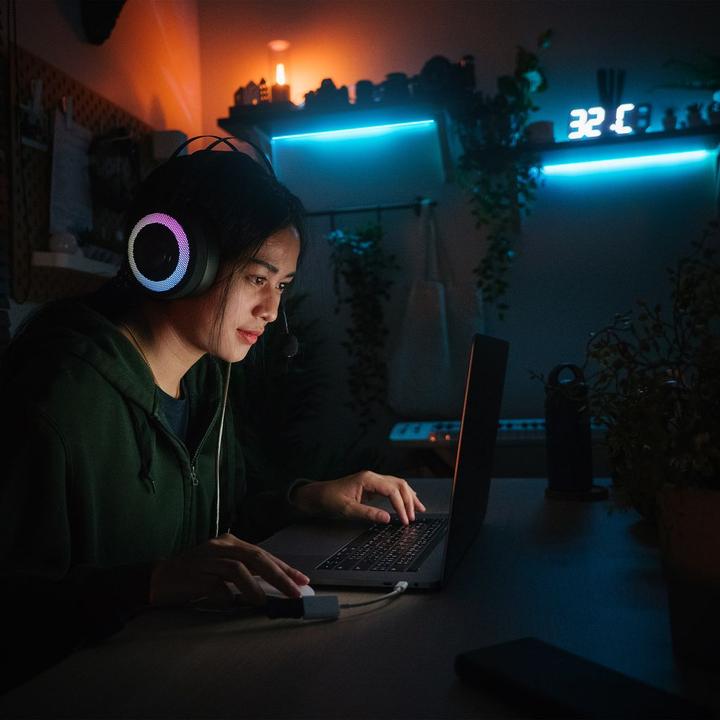 Immagine prodotto B.K.Licht Nastro LED RGB, 3 m, 90xRGB LED/0.11W (Interno)