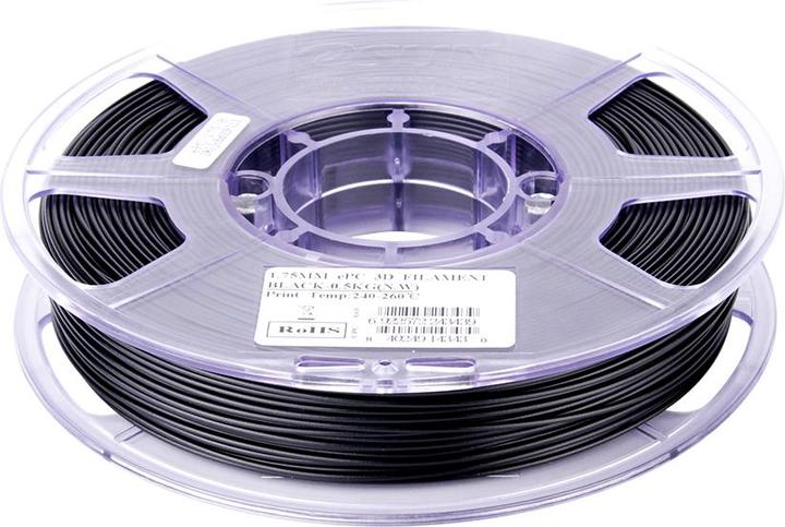 Immagine prodotto eSUN ePC Filamento di policarbonato nero da 1,75 mm 500 g (Carbonio, 1.75 mm, 500 g, Nero)