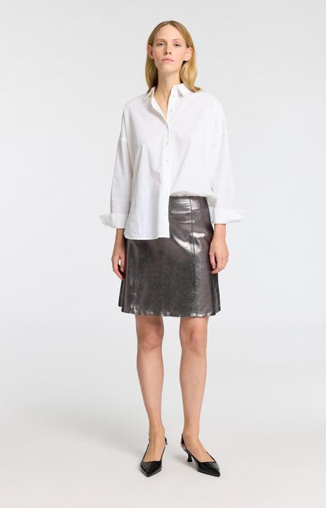 Immagine prodotto Selected Femme Metallic Lederminirock (36)