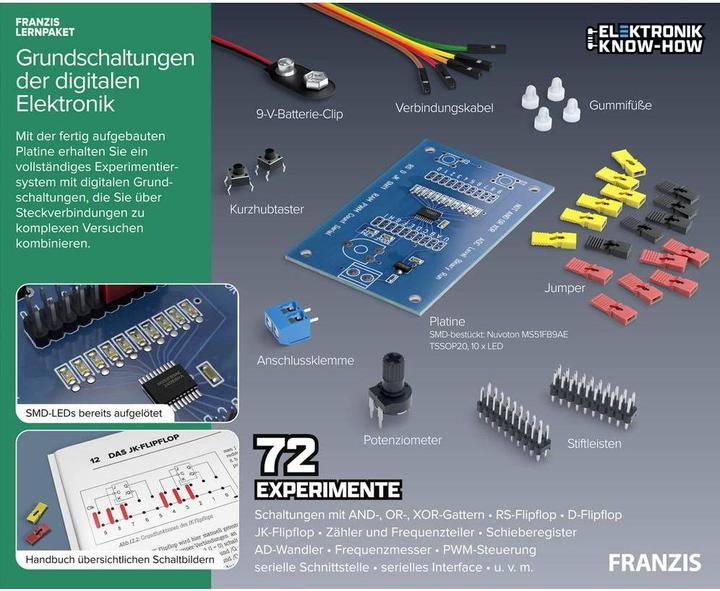 Image du produit Franzis Verlag 67204 Boîte d'expérimentation à partir de 14 ans