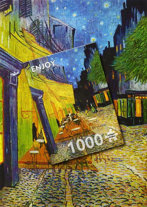 Actual product image Enjoy Puzzle ENJOY-1101 - Vincent Van Gogh: Cafe Terrace at Night, Puzzle, 1000 Pieces (1000 pieces)
