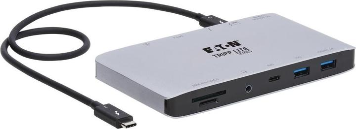 Produktbild Eaton Thunderbolt 3 Dock with USB-C Compatibility Dual Display - 8K DisplayPort USB 3.2 Ge (Thunderbolt, 2 Ports)