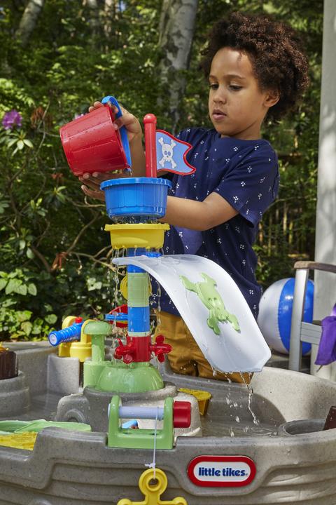 Actual product image Little Tikes Water feature table pirate ship