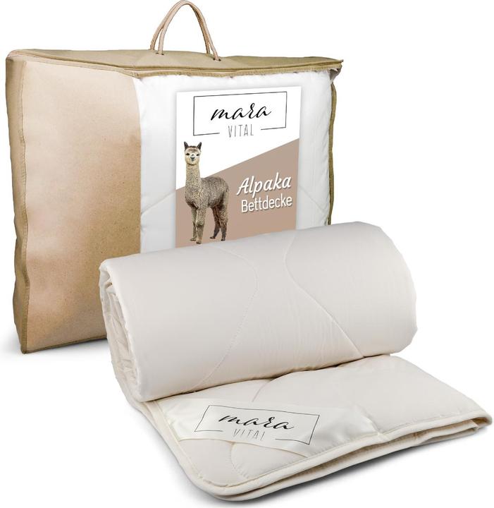 Produktbild Mara Vital Alpaka Duvet (1008 g, 155 x 220 cm, 100 x 135 cm, 200 x 210 cm, 135 x 200 cm)