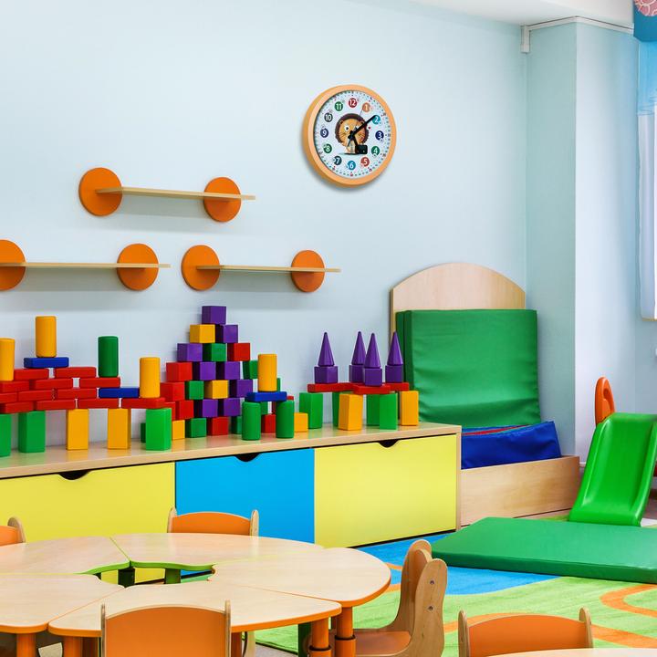 Actual product image Relaxdays Children's wall clock (30 cm)