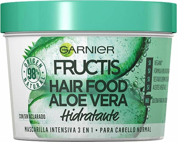 Actual product image Garnier FRUCTIS HAIR FOOD aloe mascarilla hidratante 390 ml (390 ml)