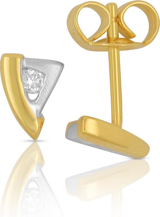 Muau Ohrstecker (Gelbgold)