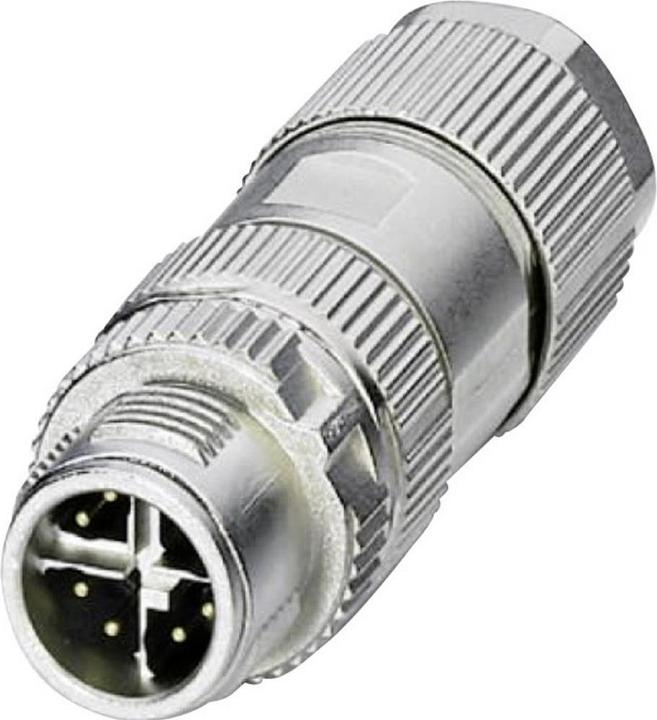Actual product image Phoenix Contact M12 Connector,8W,shielded,CAT6